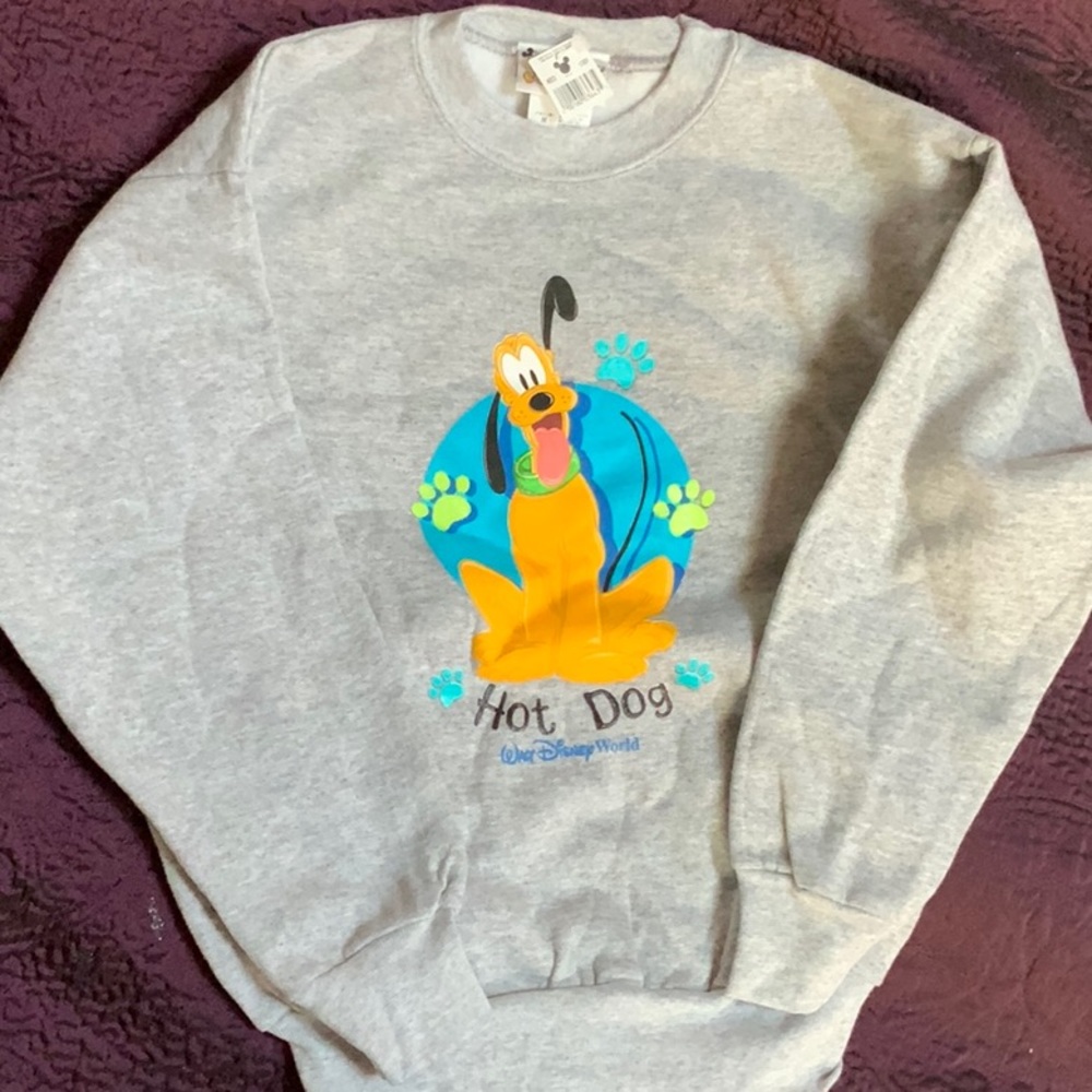 Disney world Pluto sweatshirt
